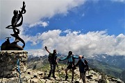 All’Angelo di CIMA CADELLE (2483 m) dalla Baita del Camoscio (1750 m) il 23 giugno 2018 - FOTOGALLERY